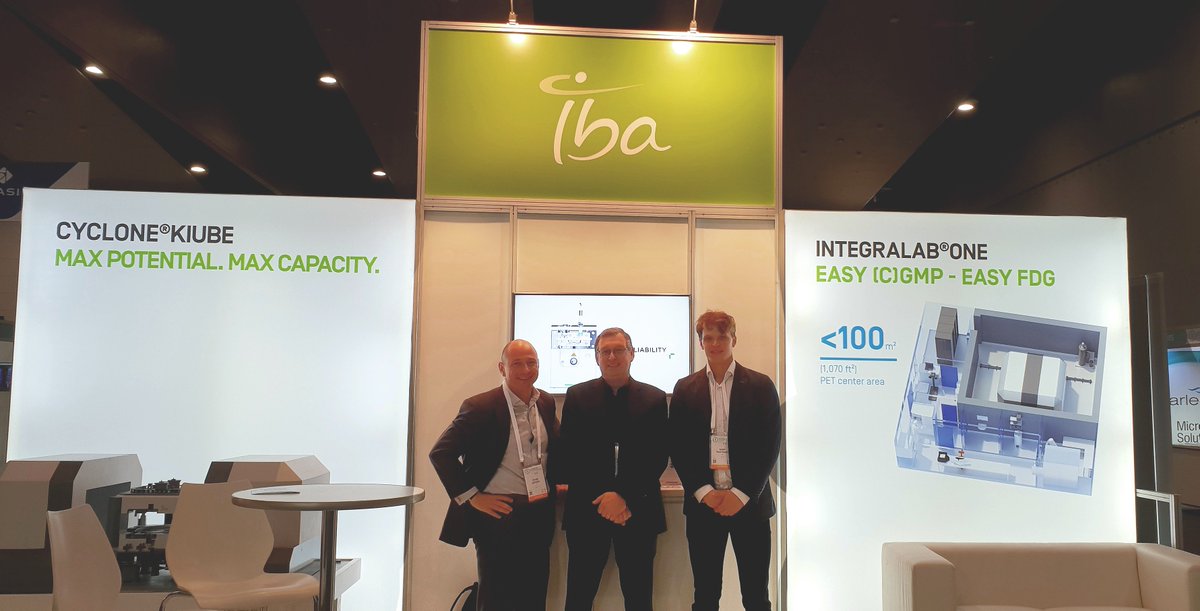 IBA_RadioPharma's tweet photo. It was a pleasure having the chance to meet those of you who were able to swing by our booth @WFNMB_Australia ! We really appreciated talking with you about our #radiopharmaceutical production solutions. #radiopharmacy #teranostics #radiotracer #nuclearmedicine https://t.co/KZITujx2Y5