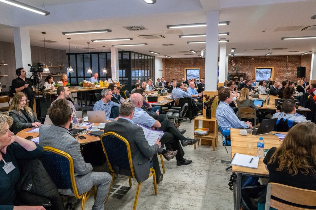 TramshedTech's tweet photo. We have a full house at #TramshedTech today as we welcome @MicrosoftUK & @UKAuthority - lots of exciting topics covered from a number of inspiring speakers. Dave Veryard kicks off the day... https://t.co/7p1BrFtx3V