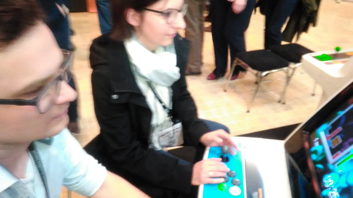 Lambo's tweet image. @istinhere and @elisab79 working hard to improve #LinkedResearch at #TheWebConf playground - relentless!!