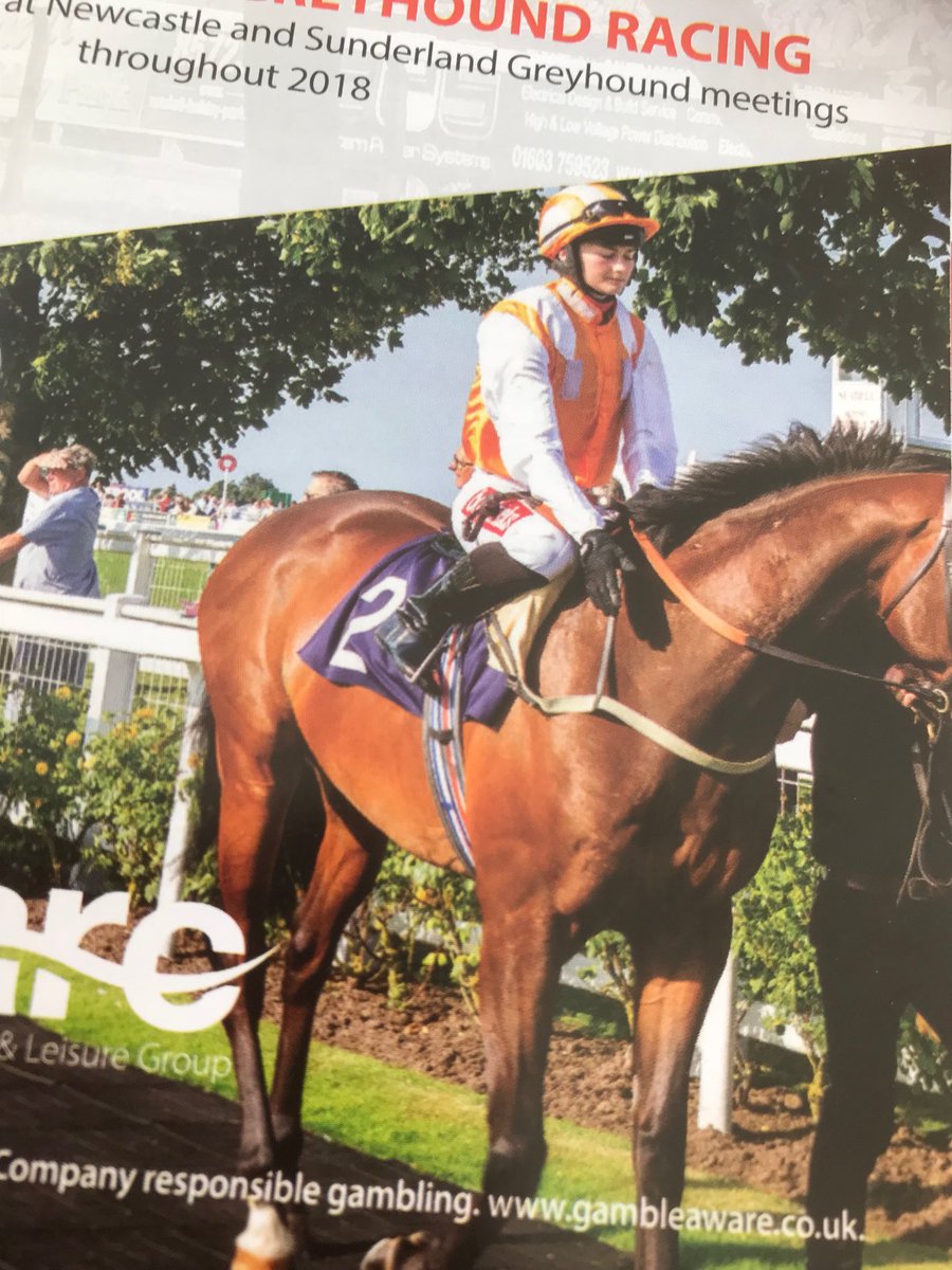JuliaFeilden's tweet photo. Nice pic @shelley_birkett in today’s @GTYarmouthRaces race card today 🏇🙏 https://t.co/5exlVi2QIM