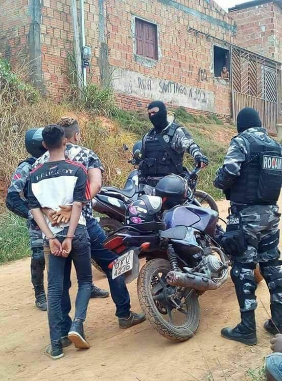 Nova técnica de algemar vagabundo.