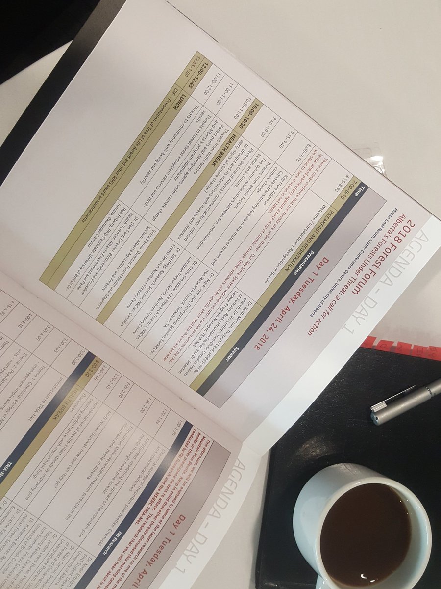 fRIresearch's tweet photo. A Fran-tastic morning to you all from the U of A! The #ForestForum is set up and ready to roll. Not able to make it this year? Follow along right here.

#MPBforum https://t.co/22836FmPkX