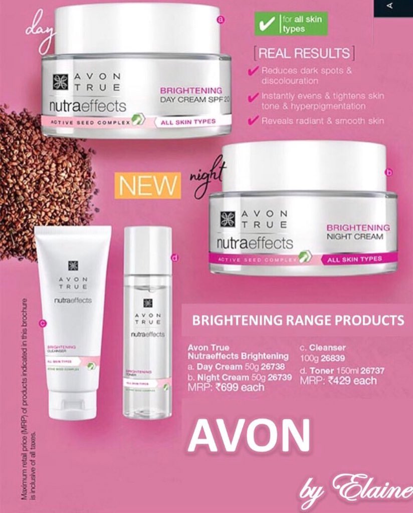 avon true nutra effects brightening cleanser