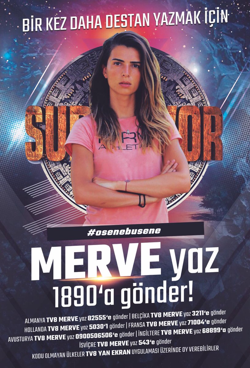 legend_leyla's tweet photo. #OseneBusene #MerveYaz1890aGönder #MerveAydın #Survivor2018 #Survivor https://t.co/gjNVDfJF7X