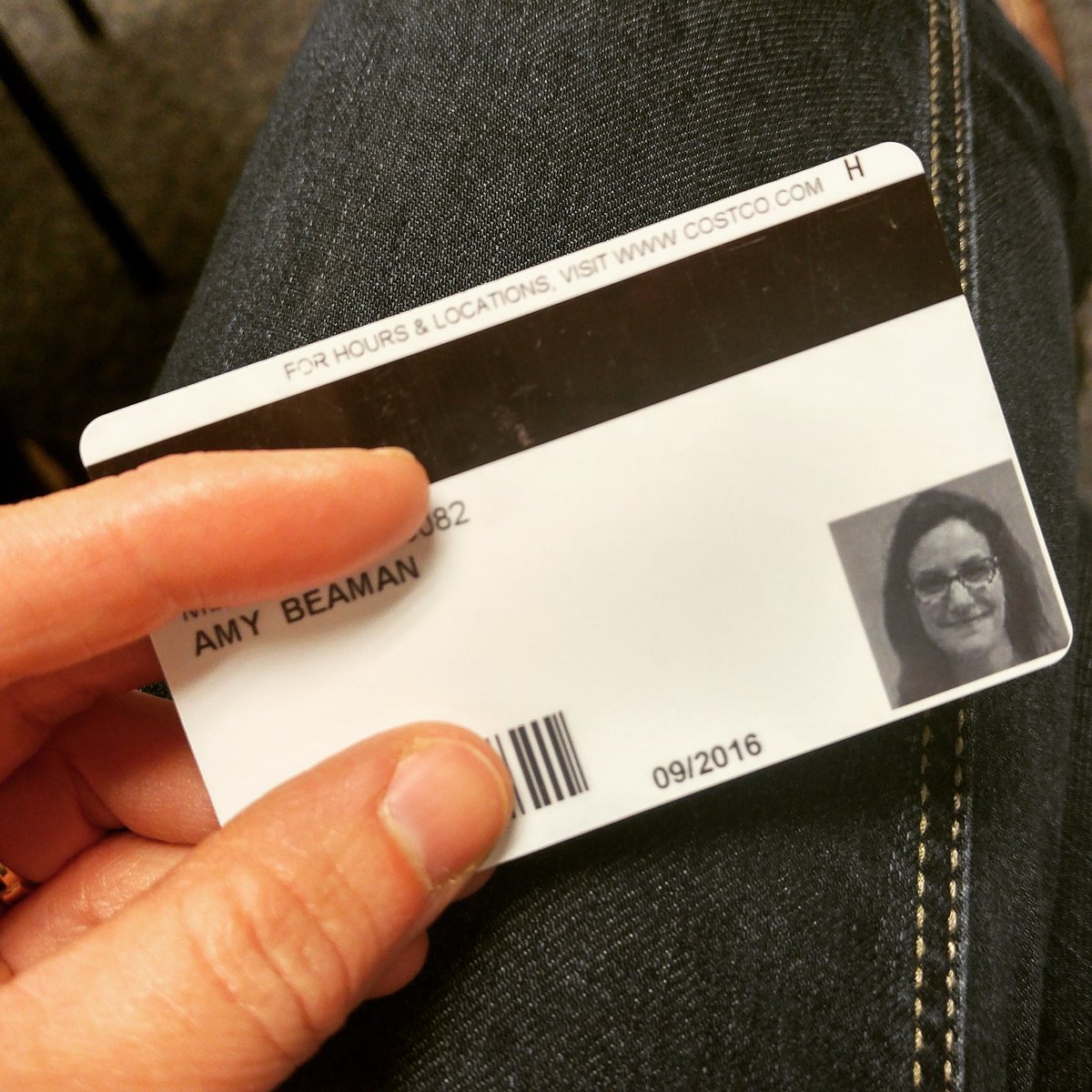 AmyBeamanBooks's tweet photo. When you accidentally leave your license at home and have to use your Costco I.D. to report for Grand Jury... https://t.co/uBgQ5AMxOB