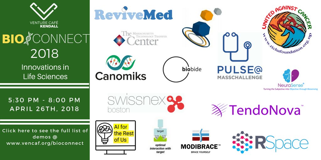 Here are the 16 Startups and Companies You'll Meet at #BIOConnect starthub.org/news/16-startu… @VentureCafe