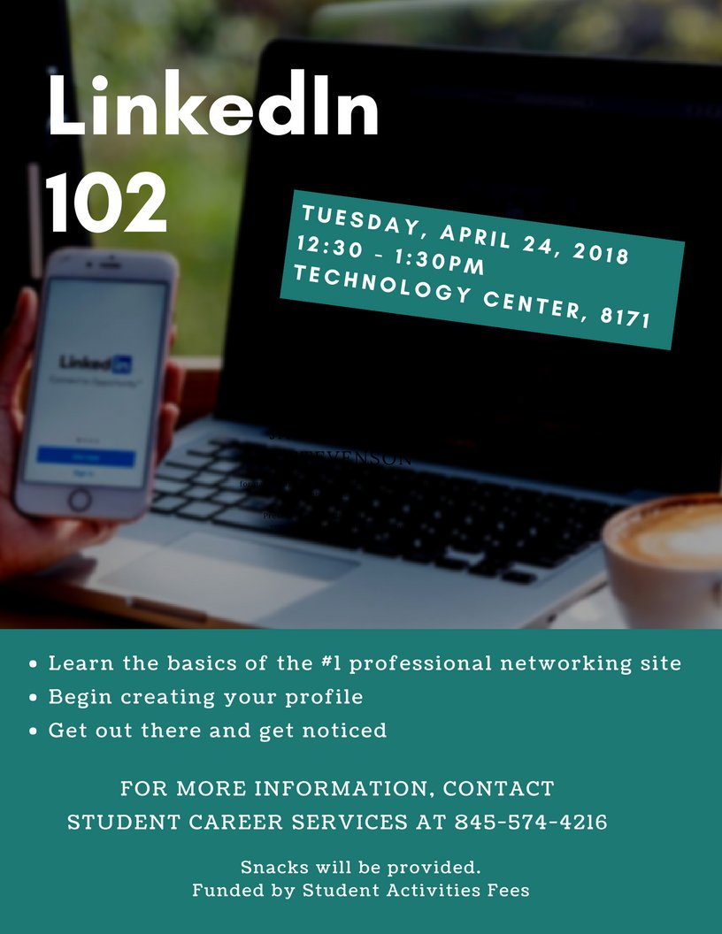 RCC_Careers's tweet photo. Learn about the #1 Professional Networking Site and how to use it to network and search for employment! LinkedIn 102 Workshop Today @ 12:30pm. Tech Center, Room 8171 https://t.co/teAzBxj2RU