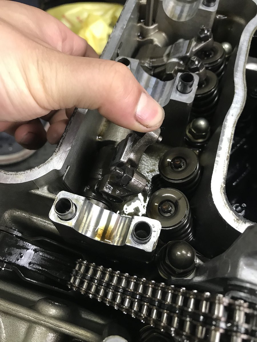 CBR400F エンジン 実働降ろし ロッカーアーム連結レブカット済み