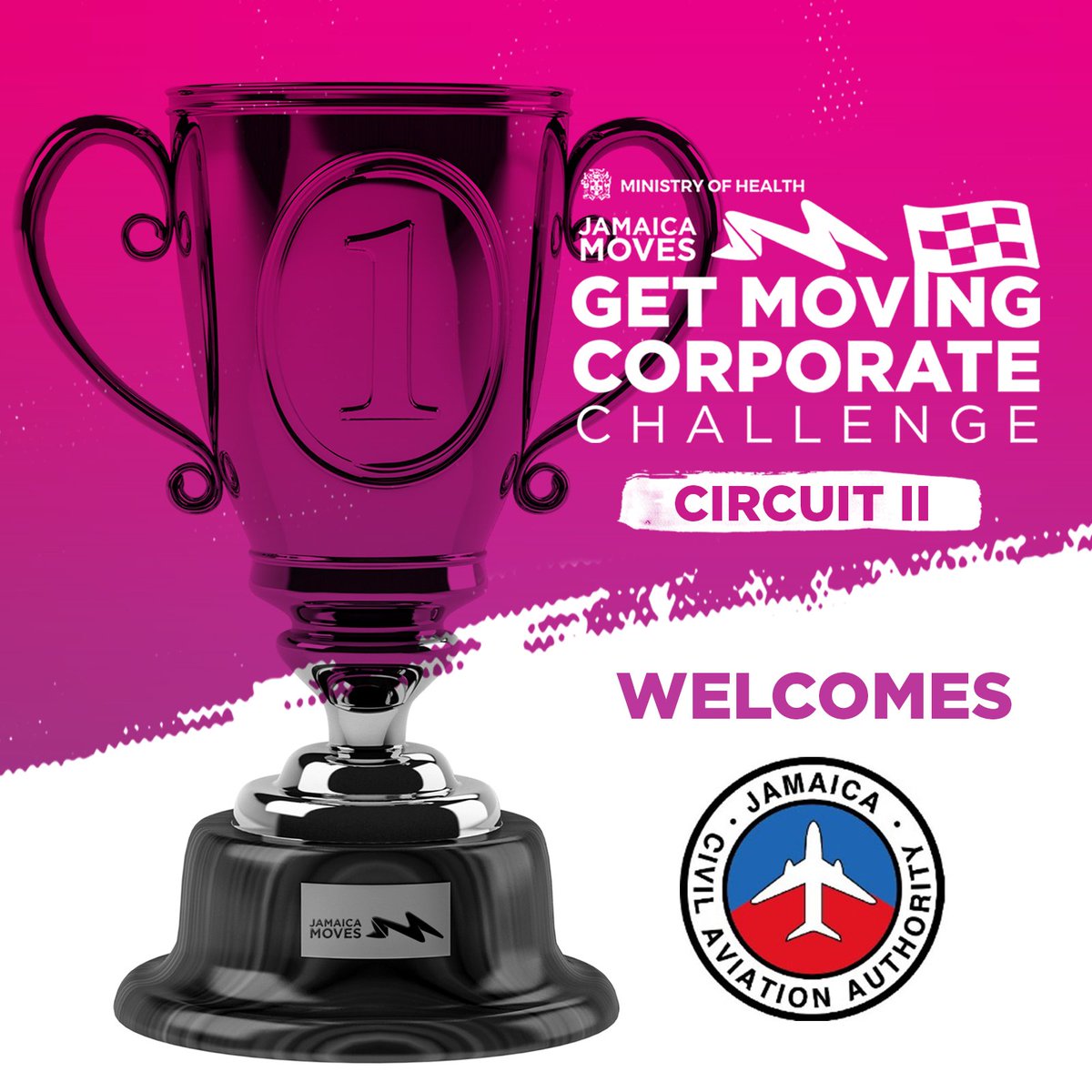 jamaica_moves's tweet photo. Welcome to the #jamoves #CorporateChallenge @jcav.
Bring your A GAME come April 29th! https://t.co/wT34KSBlAG