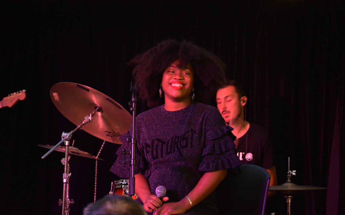 FIAP_Paris's tweet photo. F U N K
P O W E R F U L
&amp;
F U T U R I S T
avec @soulyem en #concert au @FIAPCultureS. Un #show qui nous a donné chaud ! https://t.co/tp9IGQAGC1