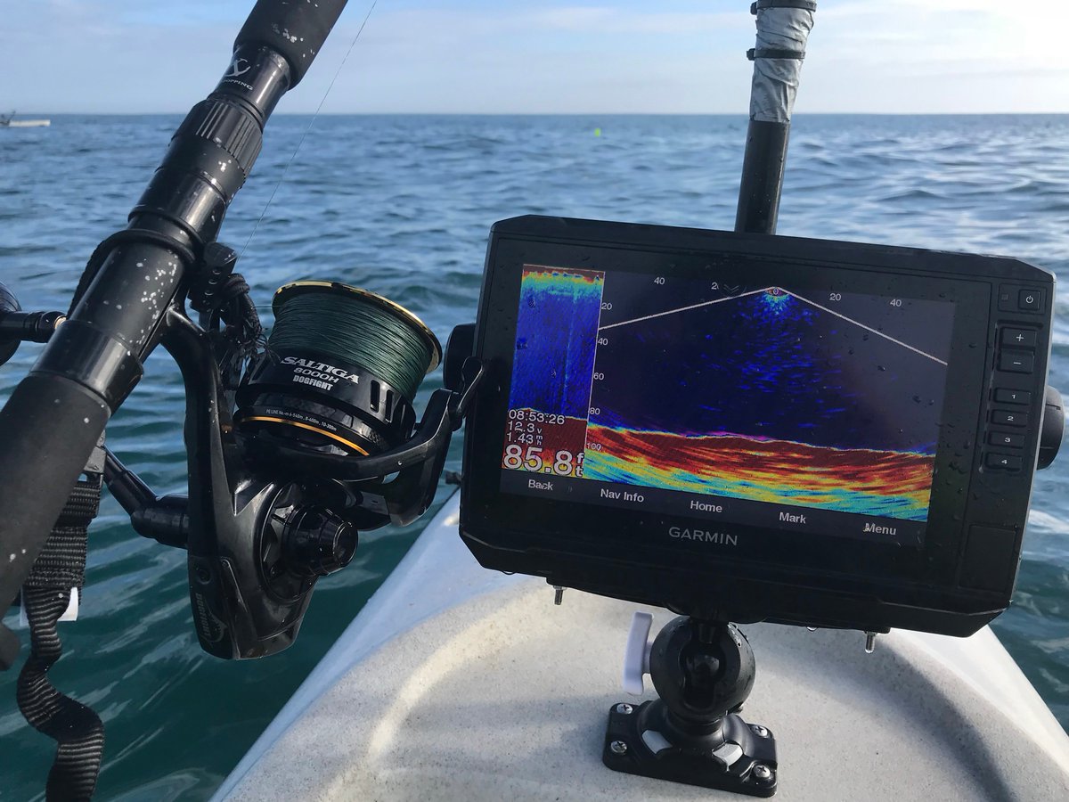 Who's planning a fishing trip this weekend? ROKK midi mount for railblaza starport with RL-507 top plate for <a href="/GarminUK/">Garmin</a> ECHOMAP™ Plus 95sv - Discover more bit.ly/2FaGpWwv #fishing #kayakfishing #Garmin