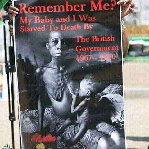 davidkingtheo's tweet photo. @theresa_may This statue will continue to be UK legacy in Biafra history. #LazyNigerianYouths #Commonwealth18 #StopBiafraKillings #SupportBiafraReferendum https://t.co/T9wkBm4MaE