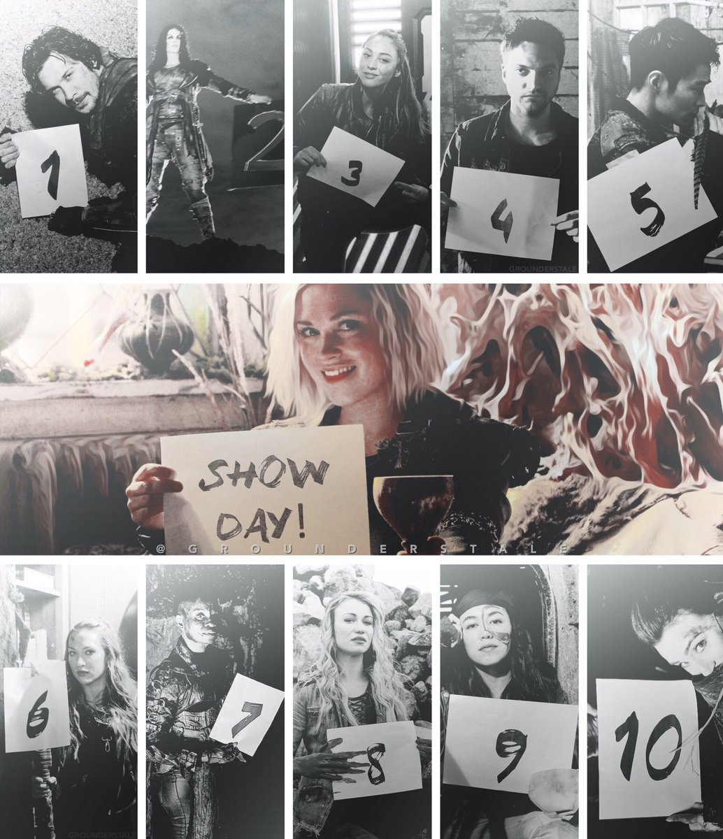 grounderstale's tweet photo. — SHOW DAY !
I’m so excited to see Clarke again.

#The100. #The100Season5. https://t.co/mGeYQkBIdG