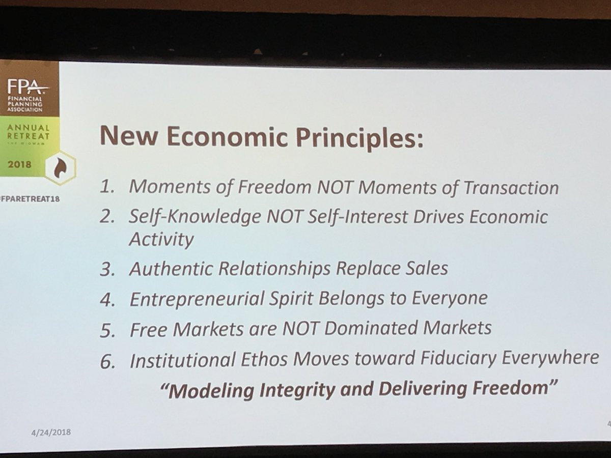 financial planning association fpa on twitter economic principles