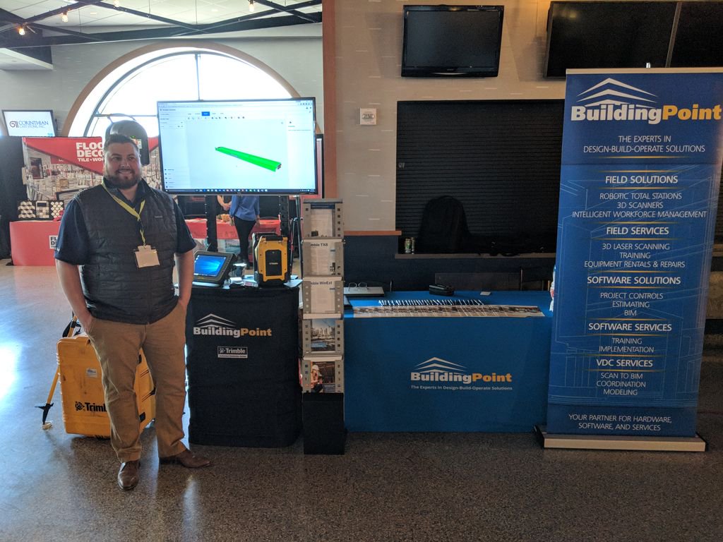 BuildingPointNE's tweet photo. Play Ball! We're live @ #metsstadium in #NYC with the Blue Book Network #whoswhoshowcase. We're ready to demo the #Trimble #RPT600 laser layout solution, #TX8 3D scanner, #ProjectSight & #CrewSight software packages. If you have challenges, we've got the solutions you need. https://t.co/krNjxe7Jno