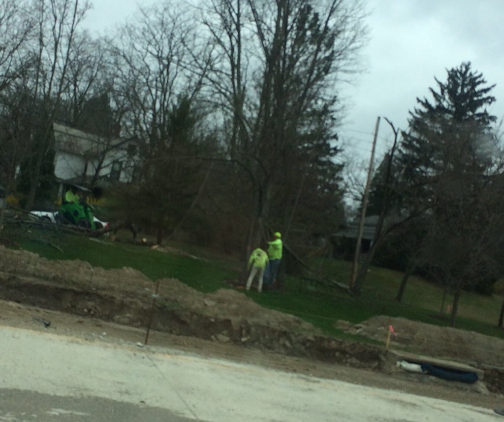 milagracesmom's tweet photo. I didn’t see any women on this demolition site or cutting down these trees. #maledominatedfields #everydaysexism https://t.co/P0npIw0taH