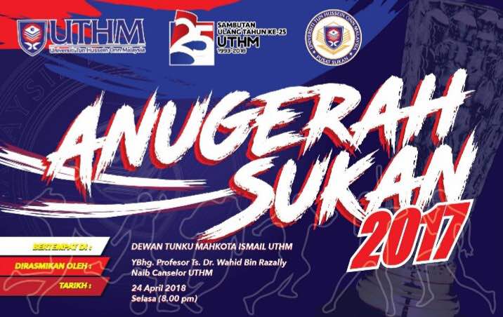 UTHMBarracuda's tweet photo. Alhamdulilah, tahniah kepada calon-calon yang dianugerahkan. Terima kasih kerana memberi penghargaan yang bernilai untuk atlet-atlet UTHM. https://t.co/l765c8SE0s
