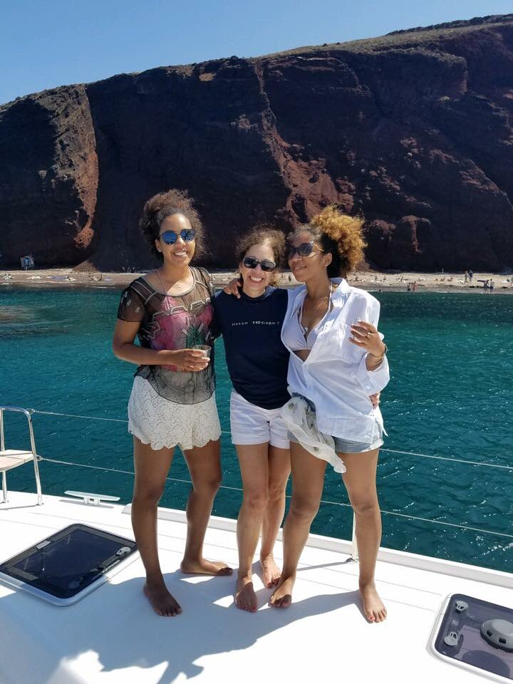 Mom said she wanted girls to have little best friends to travel with 😩😂