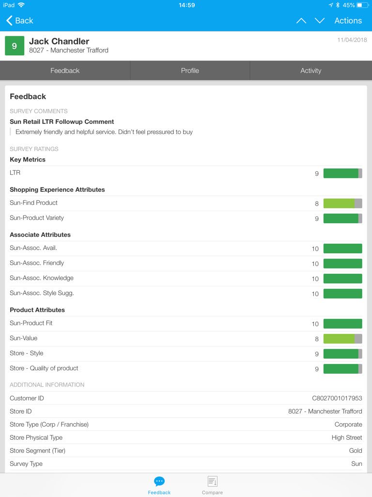 Well done <a href="/MariaWo81525747/">Maria Wong</a> for your NPS! #customerservice #NPS <a href="/Sharneylouise17/">Sharney Wilson</a> <a href="/dempsey_keeley/">Keeley Dempsey</a>