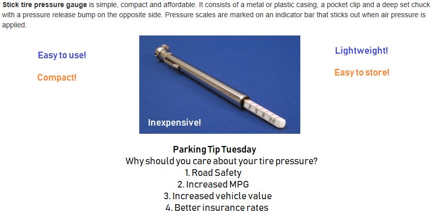 Parking Tip Tuesday - what do know