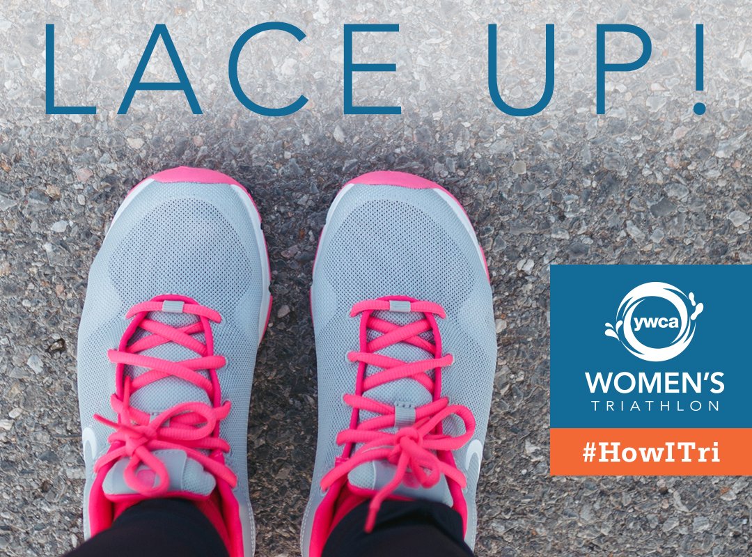 YWCAMinneapolis's tweet photo. Time to lace up and hit the track or trail! What's your running style? Show us by tagging YWCA in a photo of your running shoes and using the hashtag #HowITri for a chance to win a #YWCAWomensTri prize pack. https://t.co/55hxOblxKc