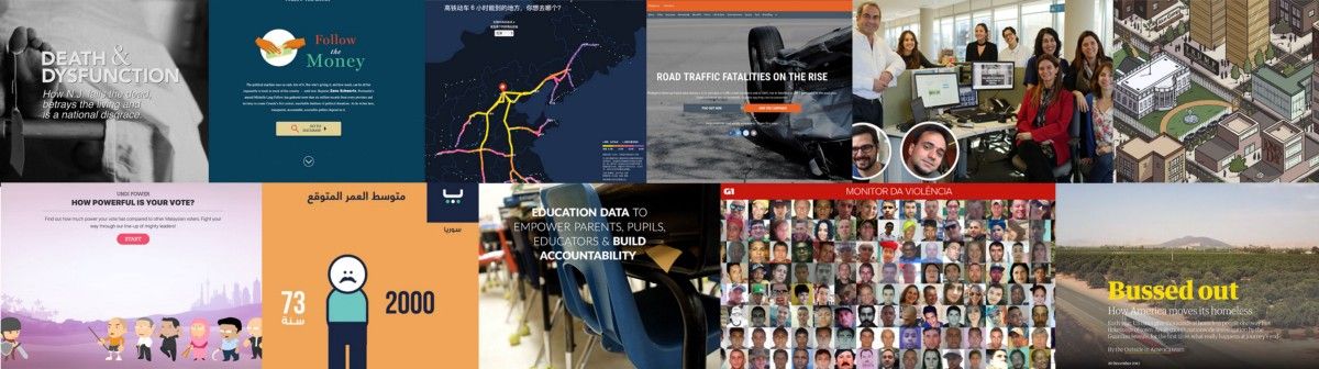 gijn's tweet photo. 11 amazing data journalism nominees for the @GENinnovate Data Journalism Awards Public Choice category. You get to decide who receives the US$1801 prize &amp; trophy. Choose from @GuardianUS @njdotcom @passmarkza @nationalpost @BayanatBox @LANACION @g1 &amp; more https://t.co/t4VmJwUrsl https://t.co/S98v63yZRn