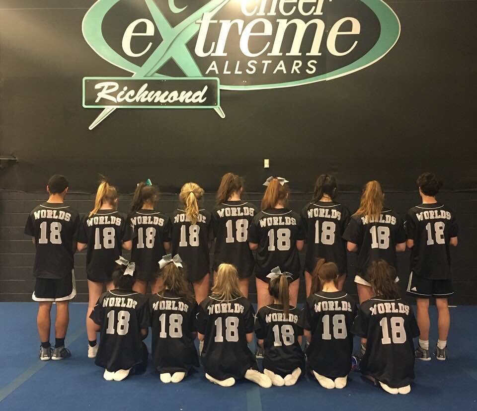 X5royals's tweet photo. X5 is ready for Worlds!!  Arriving in style with their new baseball jerseys!! https://t.co/ZgtihafdrR