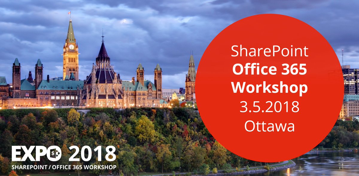 FireStartGlobal's tweet photo. One-day free #SharePoint and #Office365 workshop by @Teamharmonie in Ottawa. Get insights into Microsoft and FireStart solutions for document management and process control. Don't miss Shyamal Addanki's session on #leanBPM. Register now: https://t.co/z9HWy3vkl1 https://t.co/xtOcXjaFr1