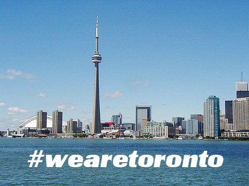 Our thoughts and prayers go out to the victims and their families who were affected by the senseless tragedy on Yonge Street in North York.

#wearetoronto #torontostrong