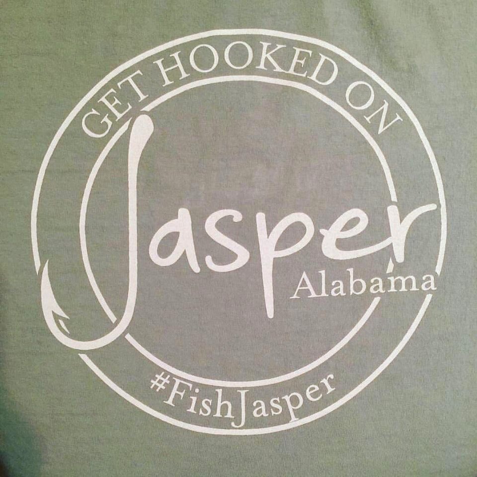 VoteJWS's tweet photo. I have my #FishJasper shirt ready! Welcome & Good Luck to all the @flwfishing anglers, we’re thrilled to have you in @jasperalabama! #FLW https://t.co/s4EXkiqWkA