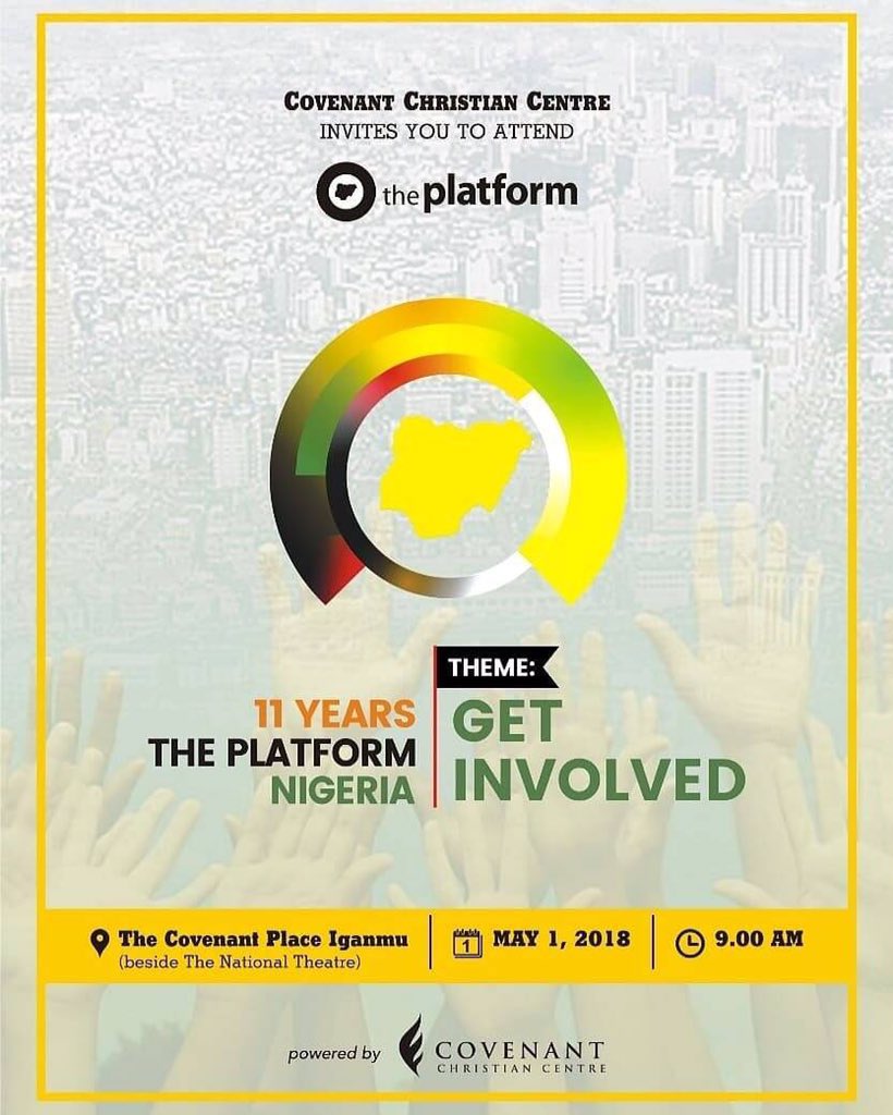 CovenantCCentre's tweet image. Invite someone to The Platform Nigeria 2018 Today!

For today's #GetInvolvedNG challenge, we would be creating personalized Evites! (Electronic Invites)

To create yours, follow these simple steps