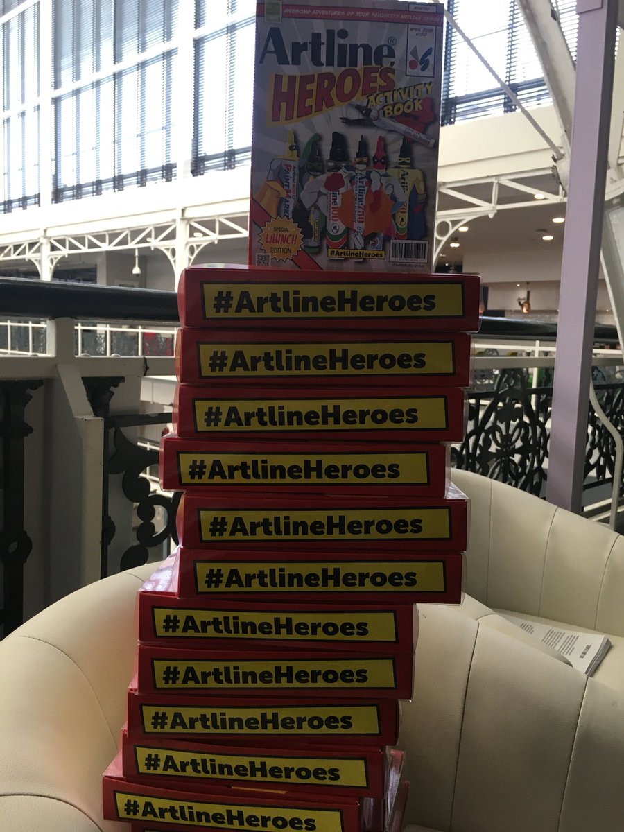 SmallManMedia's tweet photo. What a great #presspack looks like! @StationeryBytes @ArtlineOfficial #NatStatWeek2018 https://t.co/1LIYMwxF8m