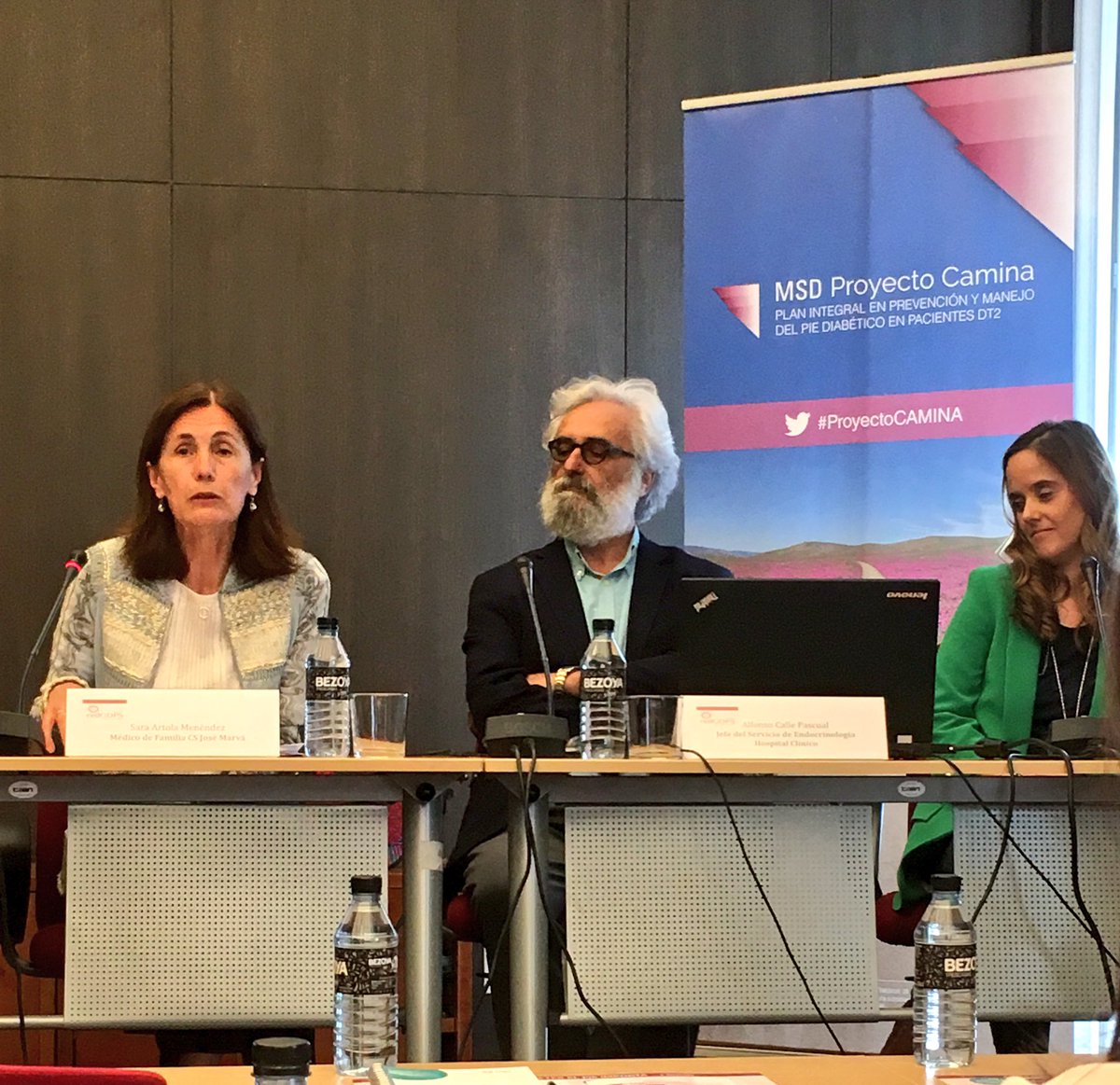 redGDPS's tweet image. Dra @saraartola1 presentando #CaminaMadrid #ProyectoCamina