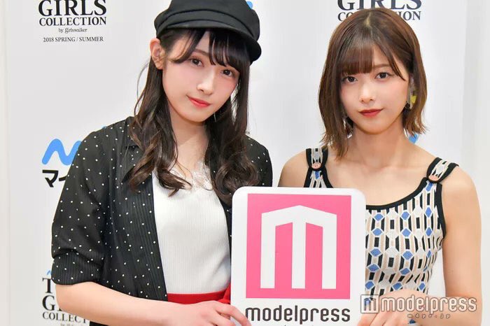 keyakiiii____'s tweet photo. 今更ながらモデルプレスさんありがとう最高にWわたなべ綺麗だよ😻
#欅坂46
#渡邉理佐
#渡辺梨加 https://t.co/14u5zjf8C8