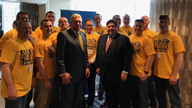 IAFF26's tweet image. Standing with JB and the IAFF today.