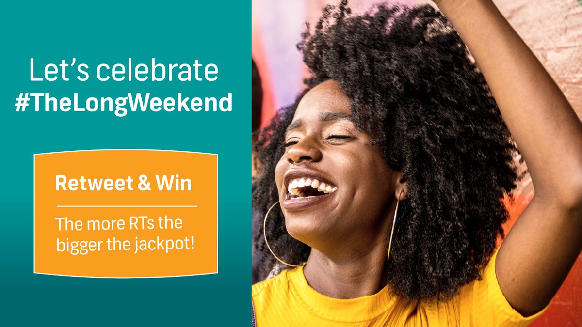 FNB South Africa (@fnbsa) on Twitter photo Let's celebrate that long weekend feeling. Happy days with <a href="/FNBSA/">FNB South Africa</a>! 1 lucky retweeter could win a voucher up to the value of R50k. RT now to enter. Each RT adds R5 to the pot. #LoveFNB Ts & Cs apply. Let's celebrate that long weekend feeling. Happy days with <a href="/FNBSA/">FNB South Africa</a>! 1 lucky retweeter could win a voucher up to the value of R50k. RT now to enter. Each RT adds R5 to the pot. #LoveFNB Ts & Cs apply.