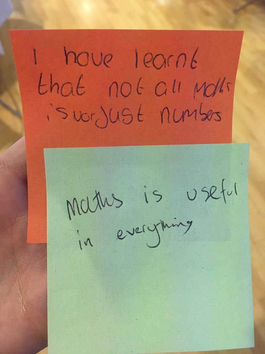 AimhigherWM's tweet photo. What have we learnt today? What skills did we develop? #evalutation #MathsAndEnglishFocusDay https://t.co/tAuzxDk9pQ