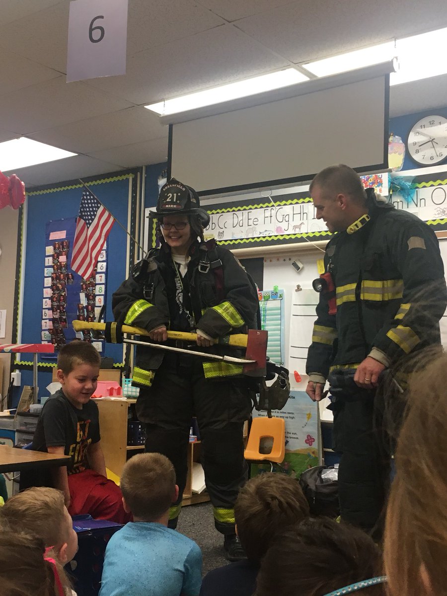 Mrs Takach and I got to try on all the gear!! #edeneagles #careerweek