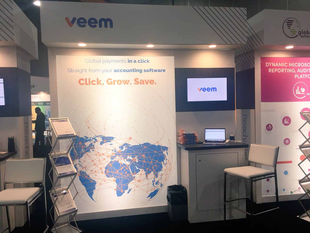 GoVeem's tweet photo. Today is the day! #SuiteWorld18 is officially underway; stop by booth 316 to see how Veem’s @NetSuite integration can save your company time and money. #GoVeem https://t.co/EjWWKiNJLt