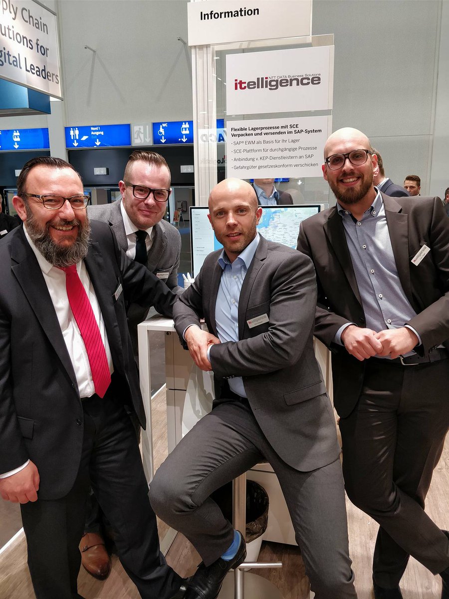 J_Ostermaier's tweet image. @itelligence_de unterstützt Sie in allen Phasen der digitalen Transformation. Sprechen Sie Itelligence zu Ihren IT-Logistikthemen auf dem SAP Stand C93 der CeMAT, in Halle 19. #SAPCeMAT
