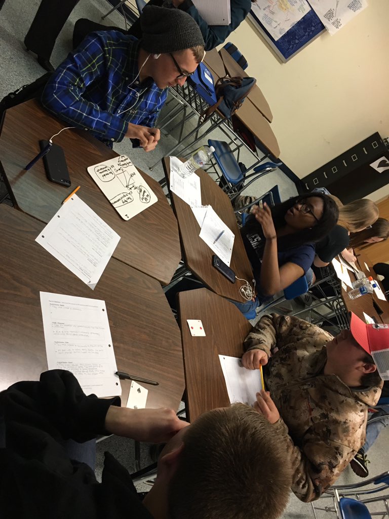 kellyaoconnell's tweet image. Small group guided instruction, collaboration, I Can statements are visible and in full effect. What an awesome visit @ChesapeakeHS @Jess__Grim #feederpattern