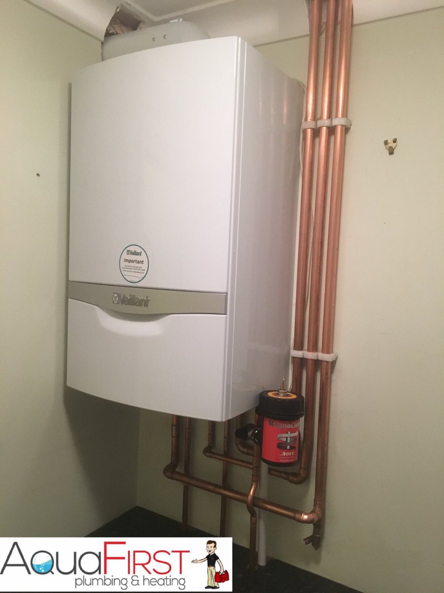 A new combi boiler we installed in #Chelmsford #Essex. Another happy customer <a href="/vaillantuk/">Vaillant UK</a>
