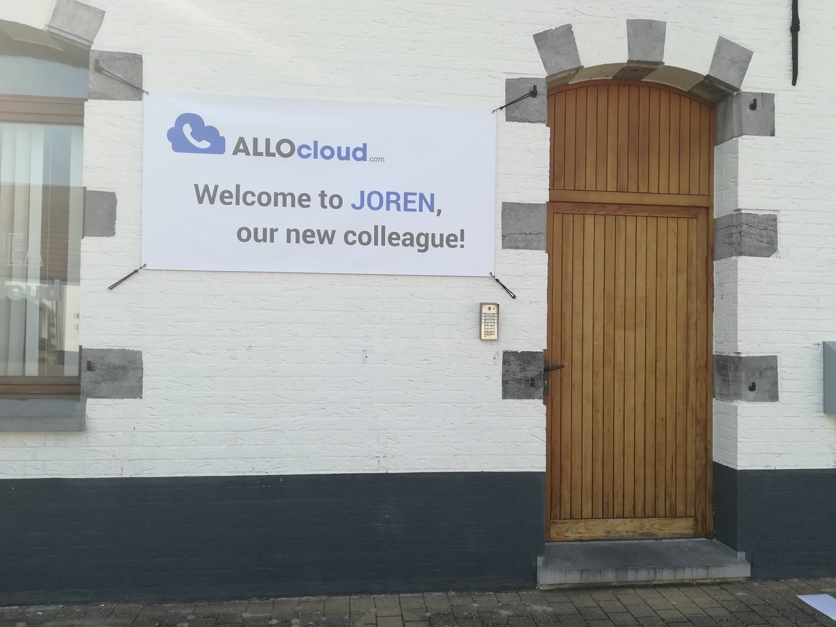 Welcoming Joren in the #allocloud development team!