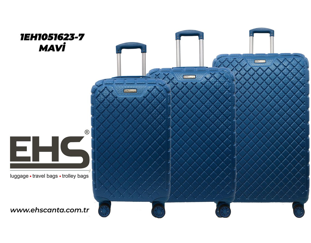 EHS 2018 - 5162 Modelimiz  #valiz #bag #travelbag #suitcase #case #valise #london #paris #germany #turkey #bags #travelbags #çanta #bavul #istanbul #ankara #antalya #newyork #sidney #berlin #frankfurt #bayan #fashion #moda #man #school #women #black #blue
ehscanta.com.tr