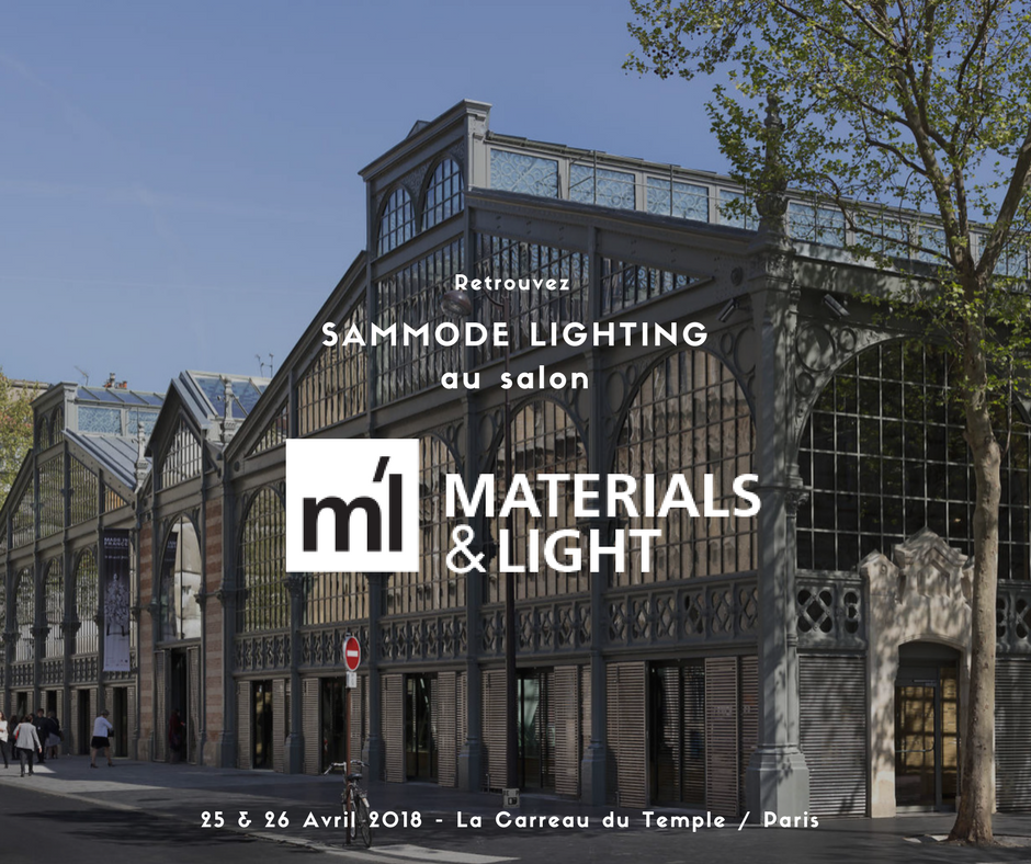 SammodeLighting's tweet photo. Find us on the @materials_light fair, the event that highlight innovative solutions in architecture!

The 25th and 26th April at @CarreauDuTemple - Paris !

https://t.co/oADXbnZ8XT #MaterialsandLight #light #architecture https://t.co/CiPBa62Aus