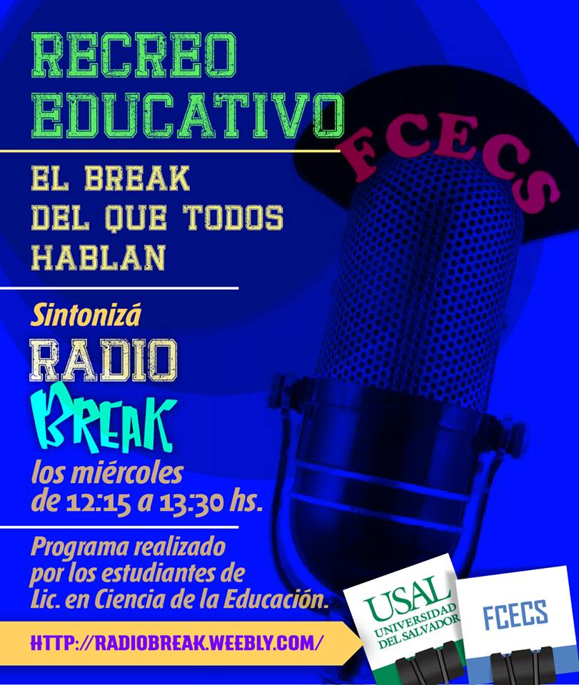 Usal_FCECS's tweet photo. 🎙Vuelve @RecreoEduUSAL, el programa realizado por los alumnos de la Licenciatura en Ciencia de la Educación. 
Miércoles de 12:15 a 13:30 hs online por https://t.co/NLaFgZp81I 📻🎚️🎶 https://t.co/dbYqtT7S0X