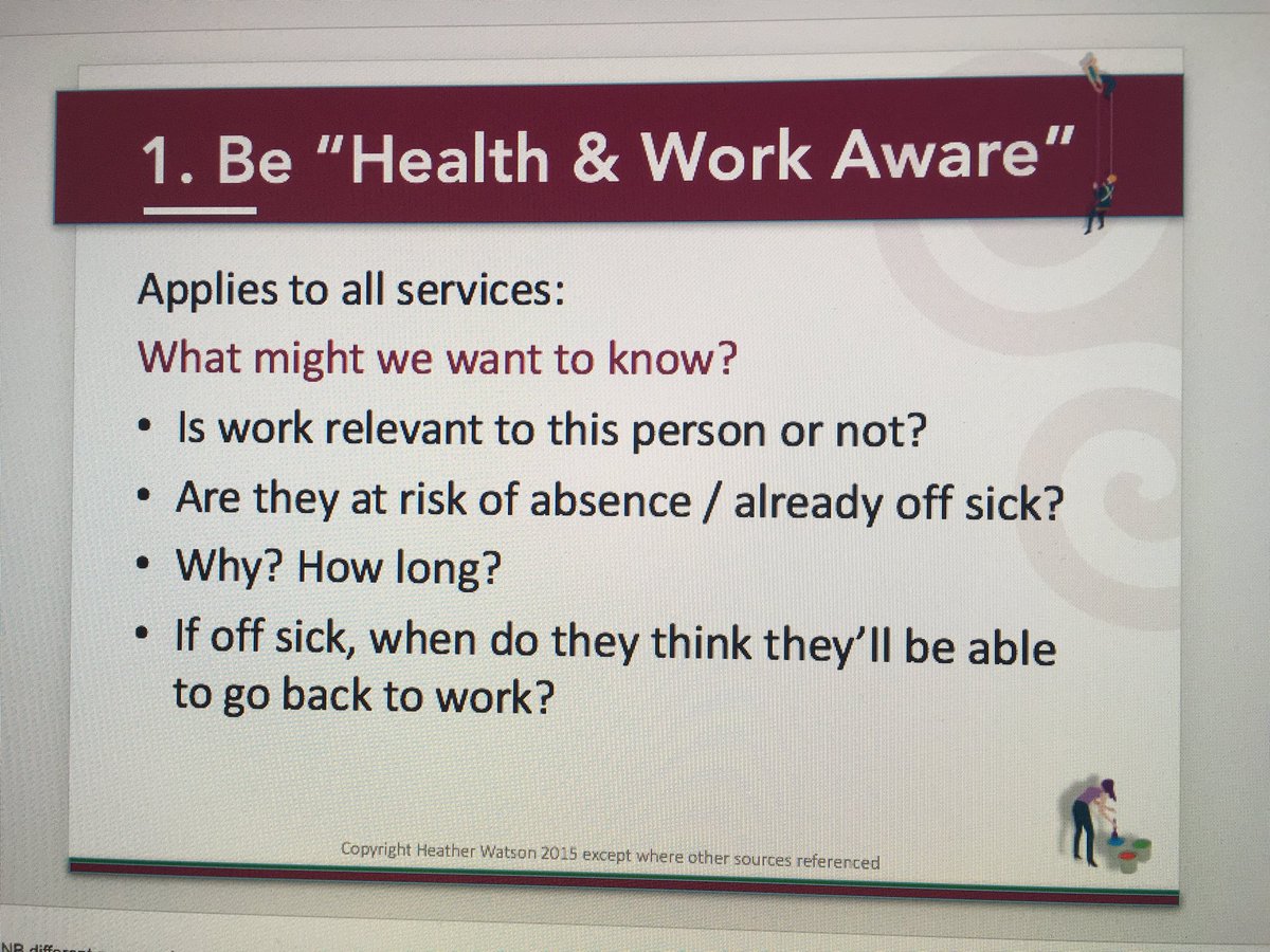 Heatherkm22's tweet image. Super excited to be joining @cathy_physio &amp;amp; her team in Lincoln tomorrow to discuss Health &amp;amp; Work in NHS MSK Physio services - handouts ready to go &amp;amp; 1 slide to get people thinking! #fitforwork