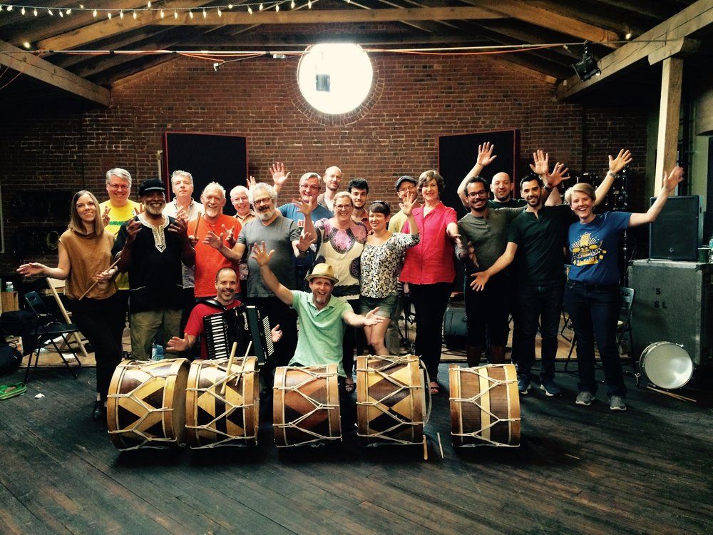 scottkettner's tweet photo. Ever wanted to learn about maracatu with Scott Kettner in person? This upcoming July gives you the chance for a carnival caravan music retreat in Pennsylvania! As you learn intricate details about maracatu and pandeiro with special guest Rob Curto! https://t.co/6N5lG9Z2Et https://t.co/Q7Kw41e9Pk