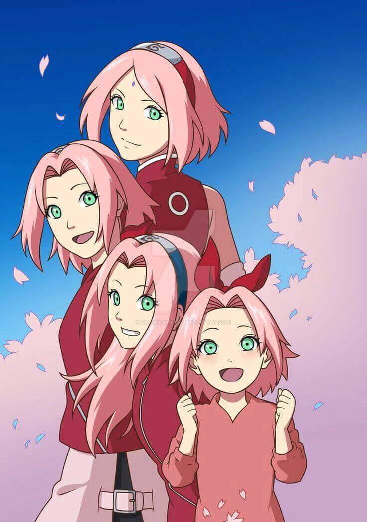 Evolution of Sakura Haruno in Naruto and Boruto 