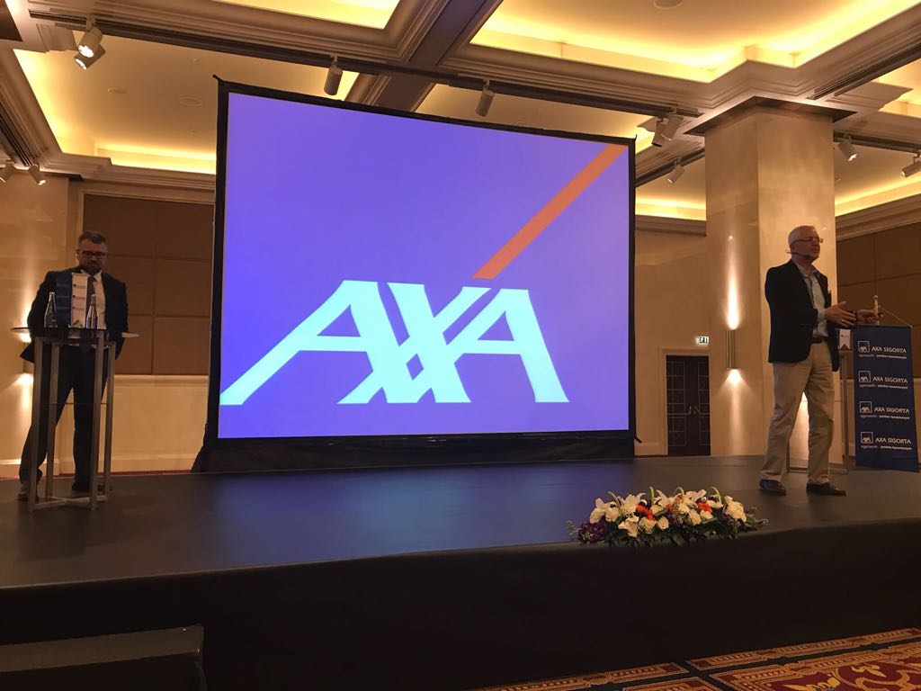 AXA_Turkiye's tweet photo. Bugun CEO’muz @YavuzOlken “Acente Toplantılarımız” için Ankara’da değerli acentelerimizle buluştu. Buluşmada, kesişen özellikleri ile dijital pazarlama, satış ve #Endüstri4.0'ın acentelerimiz tarafından nasıl algılandığı ve ezberbozan #AXASigorta4.0 uygulamaları konuşuldu. https://t.co/G8ns8ZXJxN
